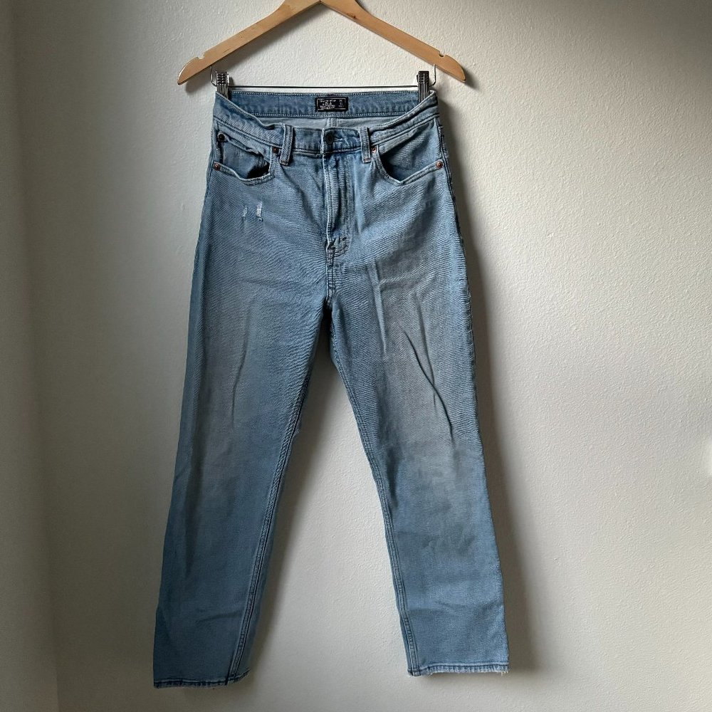 Abercrombie & Fitch - Zoe Natural High Rise Ankle Straight